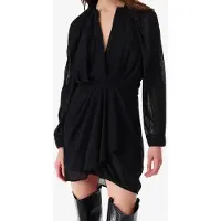 Iro Paris Alvina Dress Black Talla: 36 | Mini Vestidos Outlet | Mujer | Negro