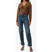 Iro Paris Troy Trouser Authentic Blue Denim Talla: 25 | Vaqueros Rectos Outlet | Mujer | Azul