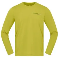Norrøna - Femund Tech Long Sleeve - Camiseta funcional size S, amarillo