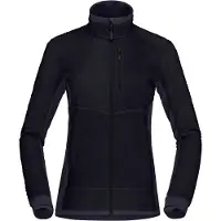 Norrøna - Women's Falketind Warm1 Active Jacket - Forro polar size XL, negro/azul