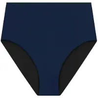 Mymarini - Women's Highwaist Shorts - Parte inferior de bikini size XL, azul