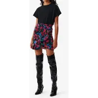 Iro Paris Melissa Skirt Black Multico Talla: 36 | Mini Faldas Outlet | Mujer | Negro