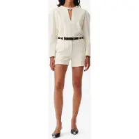 Iro Paris Allison Short Ecru Talla: 38 | Pantalones Cortos Outlet | Mujer | Marrón