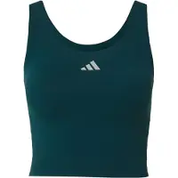 Adidas adidasCamiseta con sujetador para poco impacto 3 Stripes Studio All Me S Aurora Ivy Mujer
