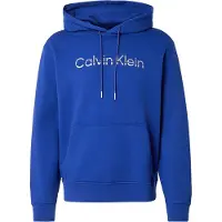 Calvin Klein Ls Eu 350 Terry Hoodie Blue Majesty Talla: M | Sudaderas con Capucha Outlet | Hombre | Azul