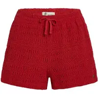 O'Neill - Women's O'Riginals Crochet Shorts - Pantalones cortos size L, rojo