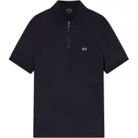 Armani Exchange para hombre. XM002372AF21936UB101 Polo Deep marino (XS), Casual, Viscosa, Manga corta, outlet 2026.