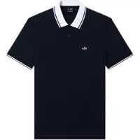 Armani Exchange para hombre. XM002350AF10366UB101 Polo Slim-fit marino (M), Casual, Verde, Algodón, Manga corta, out