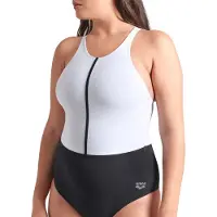 Arena Bañador moldeador 'Shapewear Silvia B-Cup' negro / blanco