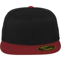 Flexfit Gorra 'Premium 210' rojo / negro