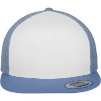 Flexfit Gorra 'Classic' azul ahumado / blanco