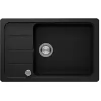 Schock Fregadero de encimera Formhaus D-100LS-U, 780 x 500 mm, color ónyx. Modelo: FOMD100LSUGON