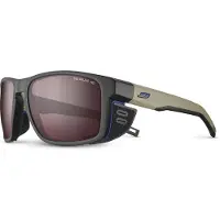 Julbo - Shield Spectron HD Polarized S3 - Gafas de glaciar size L, gris