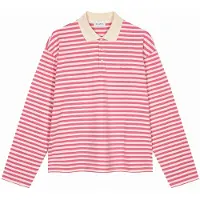 OH APRIL Camiseta 'Jolina' rosa oscuro / offwhite