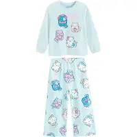 Cool Club Pijama azul claro / mezcla de colores