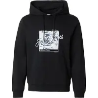 Jack & Jones Sudadera 'JJHONOLULU' navy / negro / offwhite