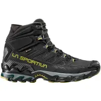 La Sportiva - Zapatillas de senderismo Hombre - Ultra Raptor II Mid Leather Wide GTX Black/Cedar - Talla 42 - Negro