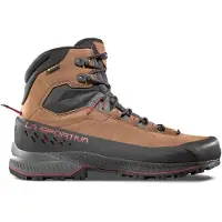 La Sportiva - Zapatillas de senderismo Hombre - TX5 Evo Mid GTX Mocha/Redwood de Cuero - Talla 44 - Marrón