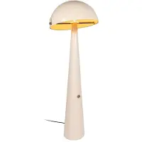 Lucide BARONE - Lámpara de pie - Diámetro: 52,6 cm - 1xE27 - Color crema