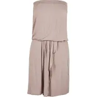 Urban Classics Ladies Viscose Short Bandeau Dress Duskrose Talla: L | Mini Vestidos Outlet | Mujer