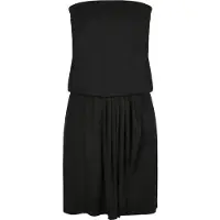 Urban Classics Ladies Viscose Short Bandeau Dress Black Talla: M | Mini Vestidos Outlet | Mujer | Negro