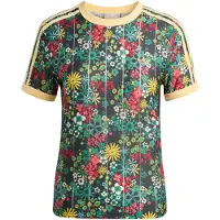 Adidas adidasCAMISETA ORIGINALS X LIBERTY LONDON 3 STRIPES XS Black / Bold Green / Collegiate Green / Eqt Yellow Mujer