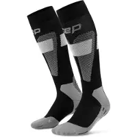 Cep - Ski Merino Tall 3.0 - Calcetines de esquí size IV, negro/gris
