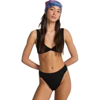 Billabong - Women's Sol Searcher Aruba - Parte inferior de bikini size S, negro