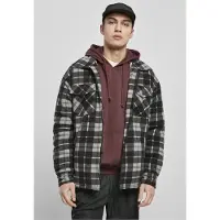 Urban Classics Chaqueta de entretiempo gris / negro