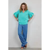 DIDI Blouse Ruby In Electric Green Talla: 36 | Blusas Outlet | Mujer | Verde