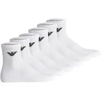 Emporio Armani Calcetines deportivos negro / blanco