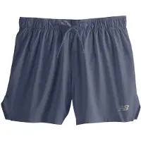 New Balance - Ropa para trail running - RC Short 5" Graphite - Talla M - Gris