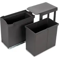 Emuca Papelera De Reciclaje 30l