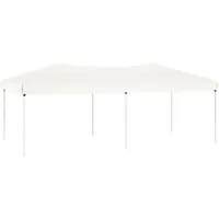 Syfax Carpa para fiestas plegable blanco 3x6 m