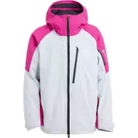 Burton - Chaquetas de esquí - M Ak Cyclic Gore-Tex Jacket Verry Berry Gray Cloud - Talla L - Rosa