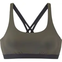 s.Oliver Top de bikini caqui / negro