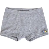 Joha - Kid's Boxershorts Basic - Ropa interior merino size 130, gris