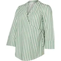 Mamalicious Blusa jade / blanco