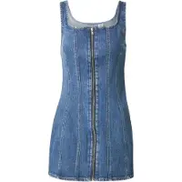 Levi's Vestido 'Seamed Zip Dress' azul denim