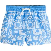 Next Bermudas azul oscuro / blanco