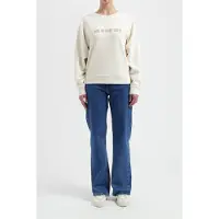 MUD Jeans Clara Sweatshirt Natural Talla: XS | Manga Larga Outlet | Mujer