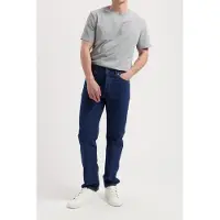 MUD Jeans John Mid Straight Stone Indigo Talla: W38L32 | Vaqueros Rectos Outlet | Hombre | Azul