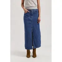 MUD Jeans Lena Long Skirt Medium Stone Talla: S | Faldas Maxi Outlet | Mujer