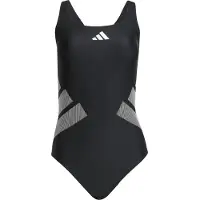 Adidas adidasBañador con tirantes cruzados en la espalda y logotipo 40 Black / White Mujer