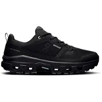 On Running - Zapatillas de senderismo Hombre - Cloudrock Low WP M Black/Black - Talla 44 - Negro