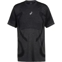 Asics Camiseta funcional 'Road' antracita / negro / blanco