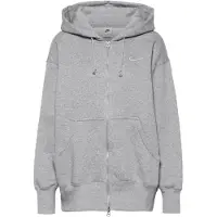 Nike Sudadera con cremallera 'Phoenix Fleece' gris moteado