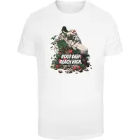 Mister tee Camiseta 'Root Deep' verde / rojo / negro / blanco