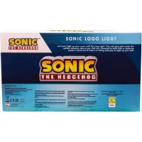 Fizz Creations Lámpara Led Con Logotipo Sonic The Hedgehog