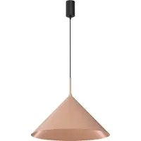 Eko-Light Lámpara colgante CAPITAL, color rosa oro, diámetro 46 cm, 1 bombilla GX53